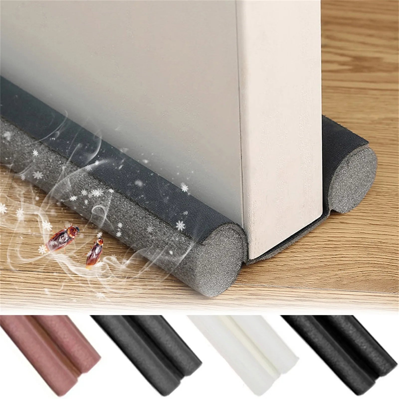 Under Door Draft Stopper — Noise & Breeze Blocker