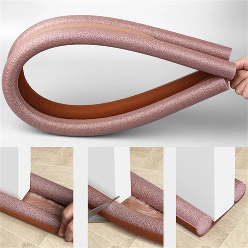 Under Door Draft Stopper — Noise & Breeze Blocker